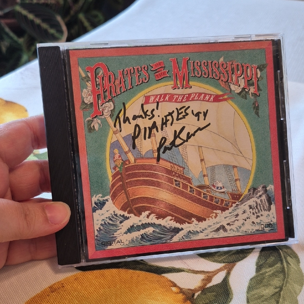 AUTOGRAPHED Pirates of the Mississippi, Walk The Plank CD Vintage 1990s Country